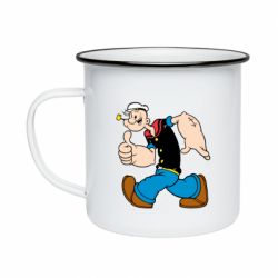 Кружка эмалированная Papay - PrintSalon