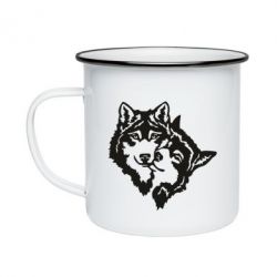 Кружка эмалированная Пара *для светлой основы - PrintSalon