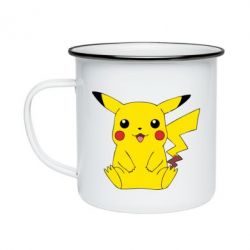 Кружка эмалированная Pika - PrintSalon