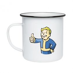 Кружка эмалированная Pip boy fallout - PrintSalon