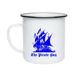 Кружка эмалированная Pirat Bay - PrintSalon