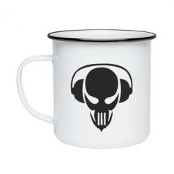 Кружка эмалированная Пиратская станция - PrintSalon