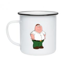 Кружка эмалированная Питер Гриффин - PrintSalon