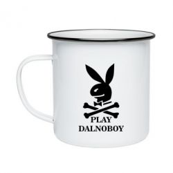 Кружка эмалированная Play dalnoboy - PrintSalon