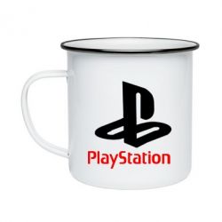 Кружка эмалированная PlayStation - PrintSalon