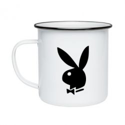 Кружка эмалированная плейбой - PrintSalon