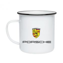 Кружка эмалированная Porsche - PrintSalon