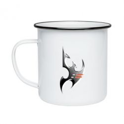Кружка эмалированная Protoss Symbol-PrintSalon Кружка эмалированная Protoss Symbol