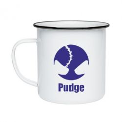 Кружка эмалированная Pudge - PrintSalon