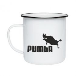 Кружка емальована Pumba - PrintSalon