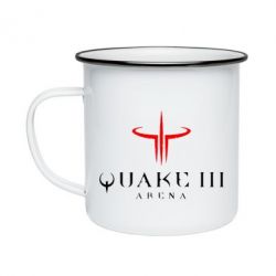 Кружка эмалированная Quake 3 Arena - PrintSalon