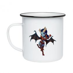 Кружка эмалированная Queen of Pain - PrintSalon