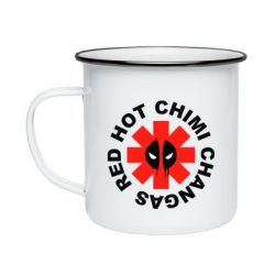 Кружка эмалированная Red Hot Chimi Changas - PrintSalon