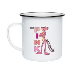 Кружка емальована Рожева пантера