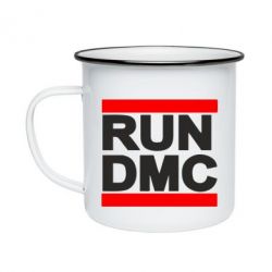 Кружка эмалированная RUN DMC - PrintSalon
