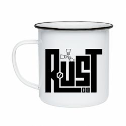 Кружка емальована Rust со-PrintSalon Кружка емальована Rust со