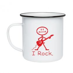 Кружка эмалированная С гитарой - PrintSalon