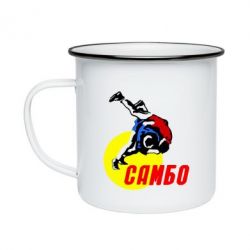 Кружка эмалированная Sambo - PrintSalon
