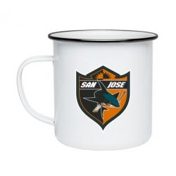 Кружка эмалированная San Jose Sharks - PrintSalon