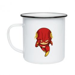 Кружка емальована Сartoon Flash - PrintSalon