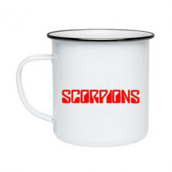 Кружка эмалированная Scorpions - PrintSalon
