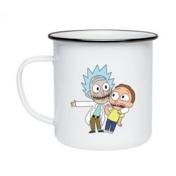 Кружка эмалированная See Morti - PrintSalon