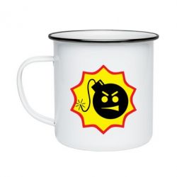 Кружка эмалированная Serious Sam - PrintSalon