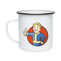 Кружка эмалированная Shelter - PrintSalon