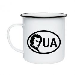 Кружка эмалированная Shevchenko UA - PrintSalon
