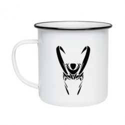 Кружка емальована Шолом Локі - PrintSalon