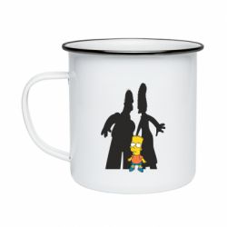 Кружка эмалированная Simpsons - PrintSalon