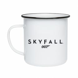 Кружка емальована Skyfall 007 - PrintSalon