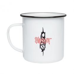 Кружка эмалированная Slipknot Music - PrintSalon