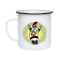 Кружка эмалированная Solaire - PrintSalon