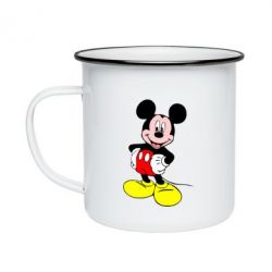Кружка эмалированная Сool Mickey Mouse - PrintSalon