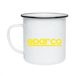 Кружка эмалированная Sparco - PrintSalon