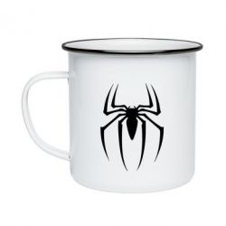 Кружка эмалированная Spider Man Logo - PrintSalon