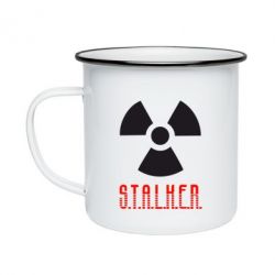 Кружка эмалированная Stalker - PrintSalon