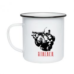 Кружка емальована Stalker - PrintSalon