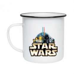 Кружка эмалированная Star Wars Lego - PrintSalon