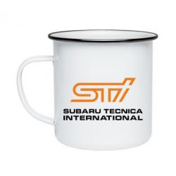 Кружка эмалированная STI - PrintSalon