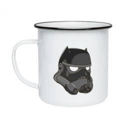 Кружка эмалированная Stormtrooper Batman - PrintSalon
