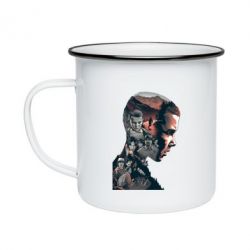 Кружка эмалированная Stranger things art - PrintSalon