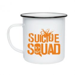 Кружка емальована Suicide Squad Logo - PrintSalon