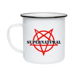 Кружка эмалированная Supernatural - PrintSalon