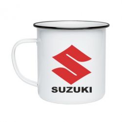 Кружка емальована Suzuki - PrintSalon