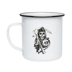 Кружка емальована Сини Анархії - PrintSalon