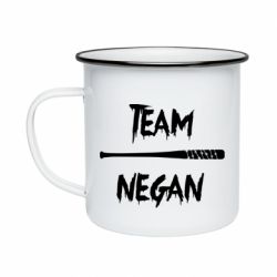 Кружка емальована Team negan 1 - PrintSalon