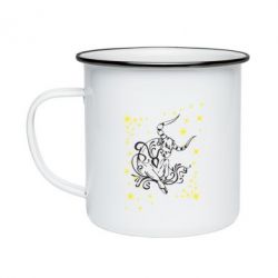 Кружка эмалированная Телец - PrintSalon