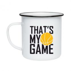 Кружка емальована that's My Game - PrintSalon